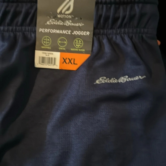 Eddie Bauer Men Performance Jogger, Blue XXL - Picture 7 of 7